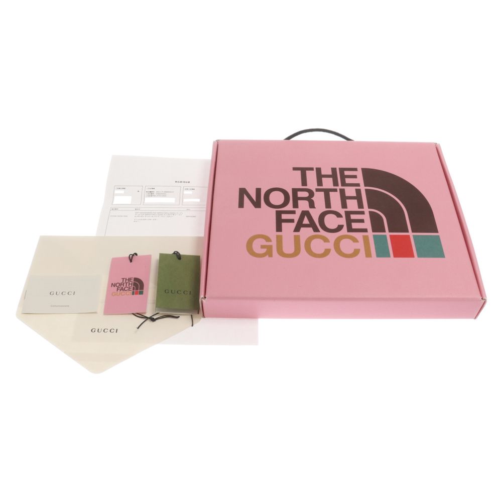 GUCCI (グッチ) ×THE NORTH FACE ザノースフェイス ダブルネームロゴ
