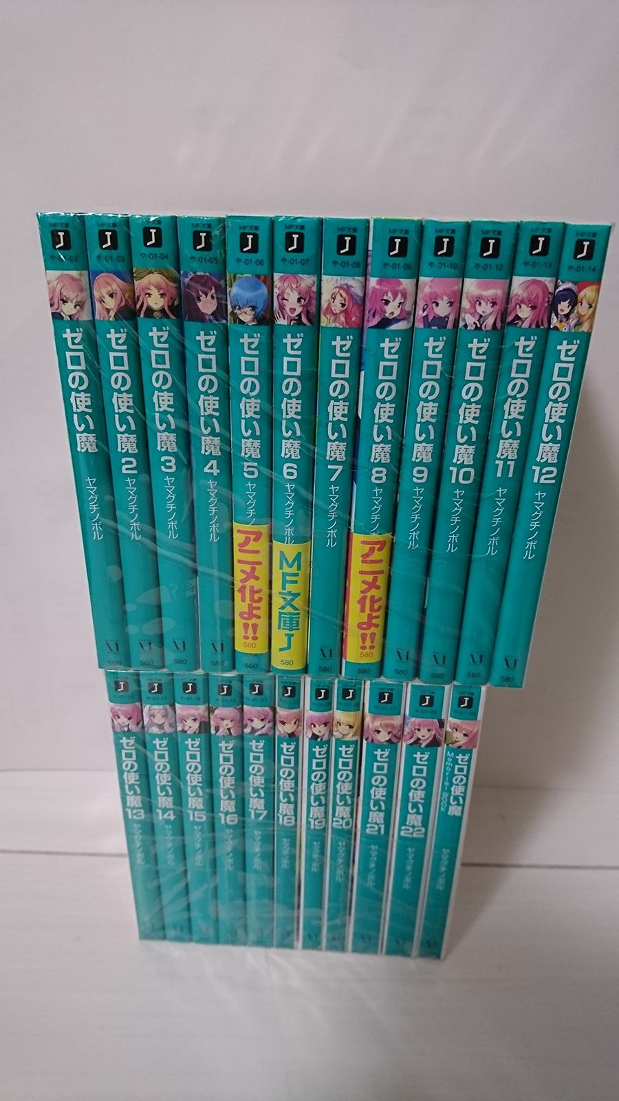 ゼロの使い魔 MF文庫J 全22巻 完結セット(中古品) - メルカリ