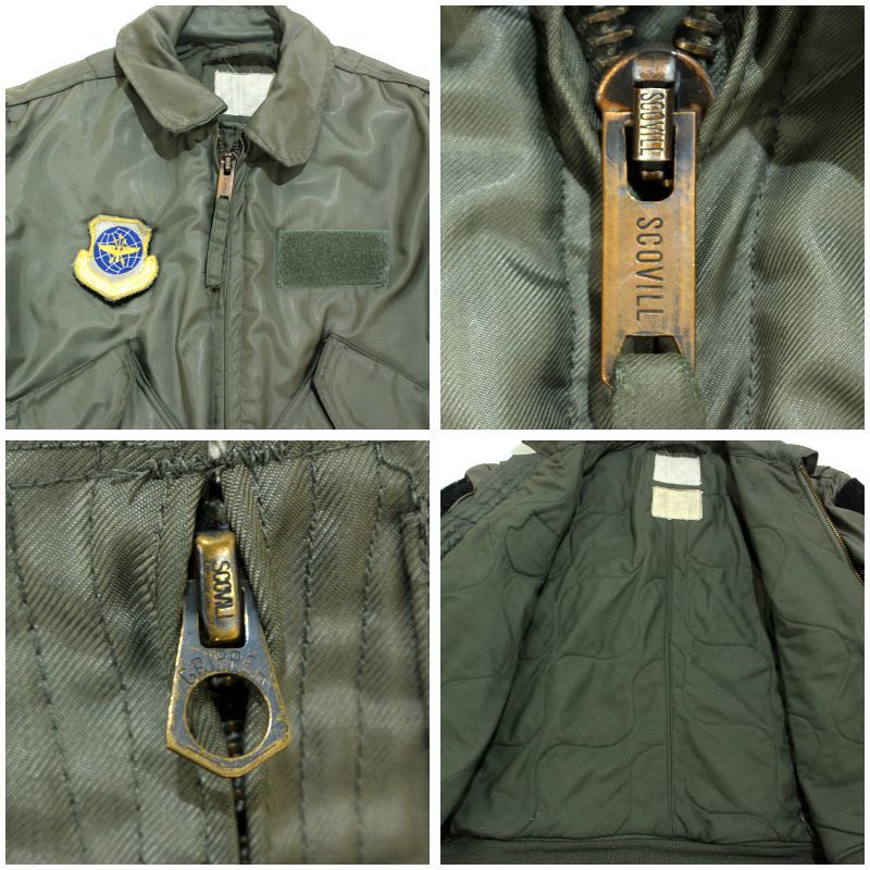 80s USA製 vintage U.S.AIR FORCE CWU-45/P 初期型 フライト