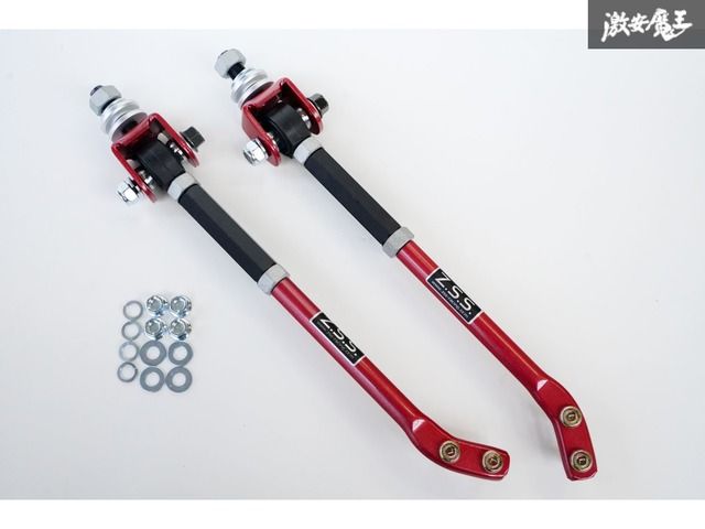 AE86 レビン トレノ Z.S.S. DG-Storm 調整式 フロント ピロテンションロッド ロッド 86 左右 ハチロク テンションロッド ZSS 30-2-3