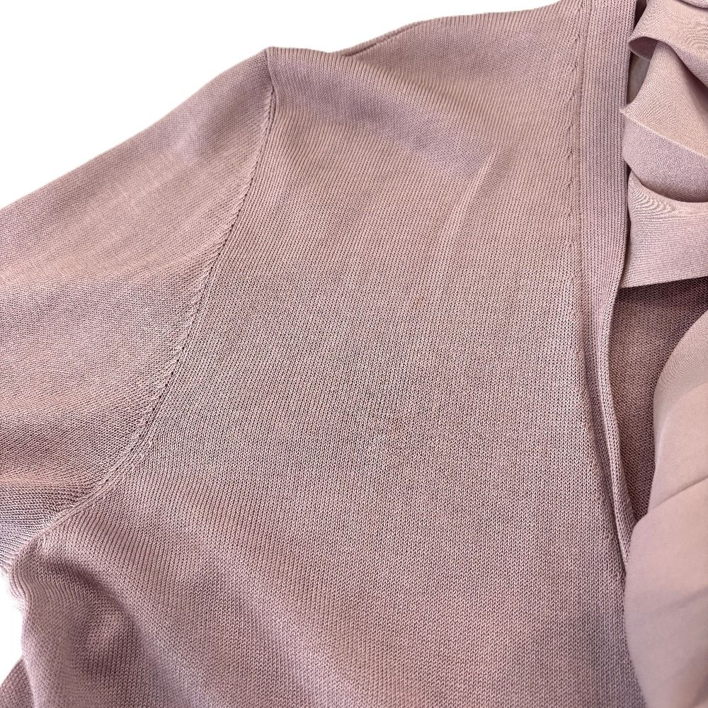 良品 MaxMara マックスマーラ シルクショール付き ニット