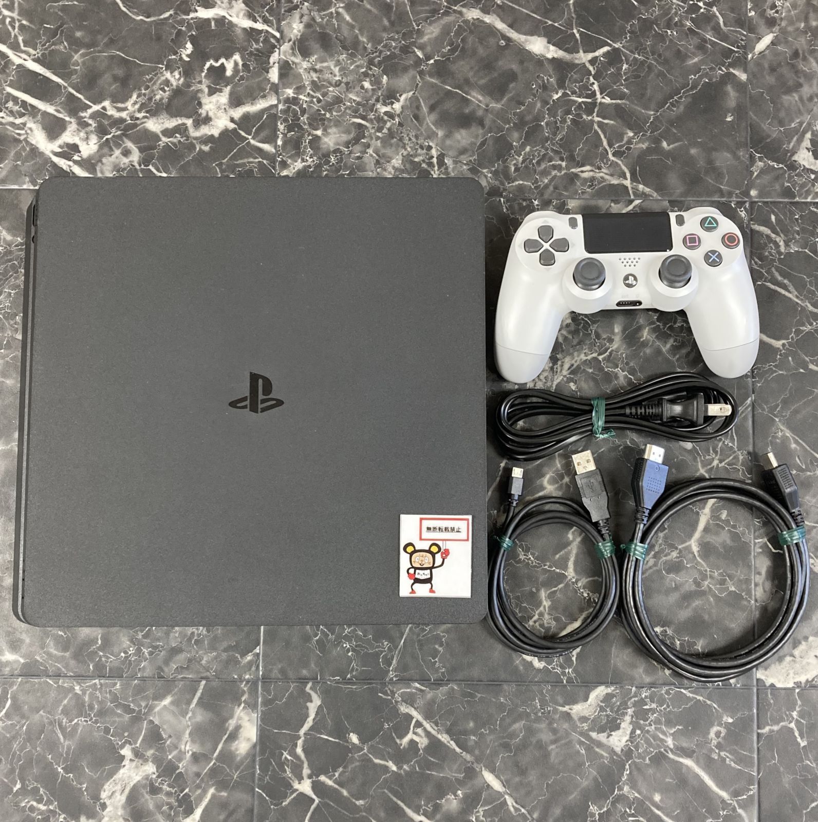 25. プレイステーション4本体 CUH-2100B スリム 箱無し モノラルヘッドセット