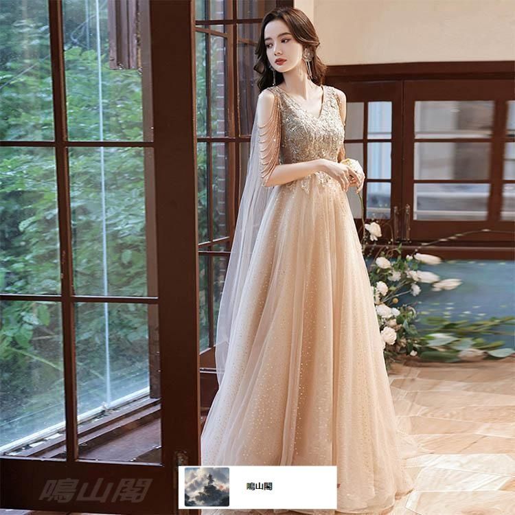 キラキラドレス ノースリーブ