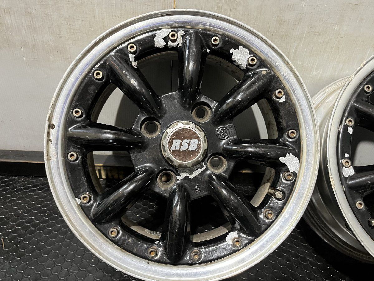希少SSR ワタナベ RS 8 SPEEDSTAR 14インチ　4本【手渡可】 希少SSR ワタナベ RS 8 SPEEDSTAR 14インチ 4本【手渡可