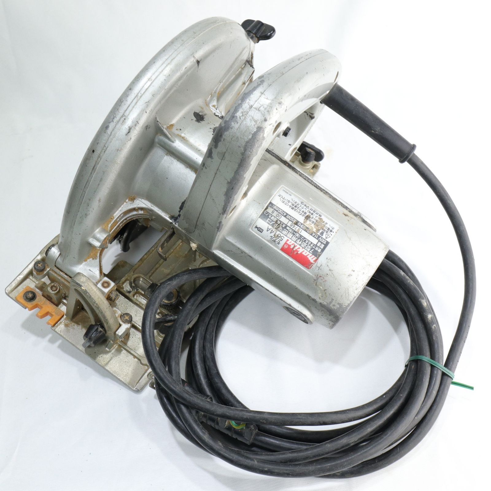 動作確認済/中古】Makita/マキタ 7型マルノコ/丸ノコ Model 5814A のこ 
