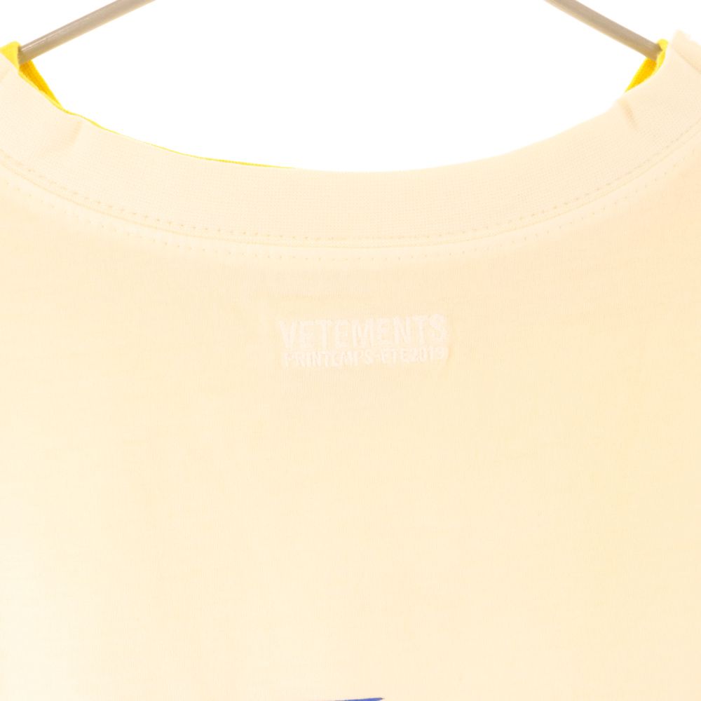 VETEMENTS (ヴェトモン) 19SS COMPANY NAME S/S Tee カンパニーネームT