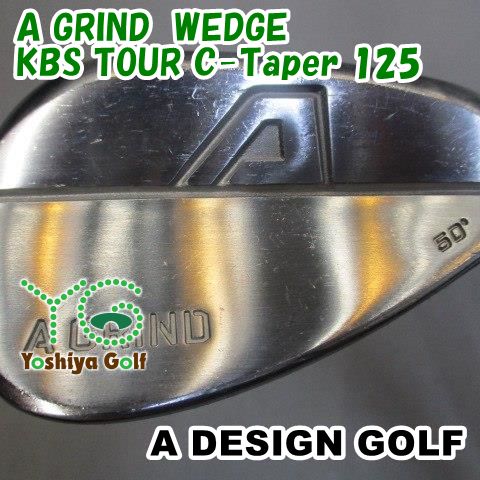 ウェッジ エーデザインゴルフ A GRIND WEDGE/KBS TOUR C-Taper 125/S+/50[94482]