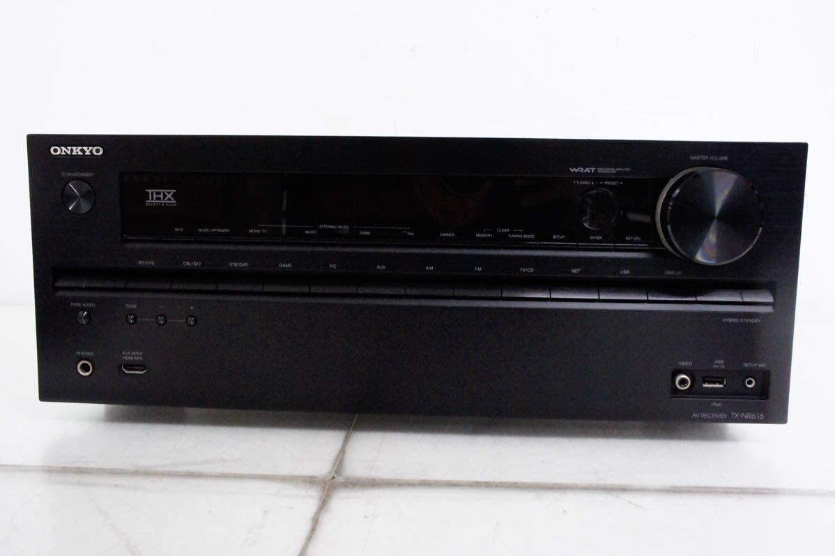 ＊お値下げ不可　ONKYO TX-NR616 7.1ch対応AVレシーバー Amazon.co.jp: ONKYO 7.1ch対応AVレシーバー TX-NR616(B) : 家電＆カメラ