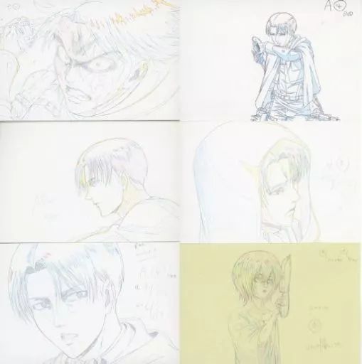 ポストカード リヴァイ アッカーマン ポストカードセット 進撃の巨人 リヴァイ誕生日記念フェア