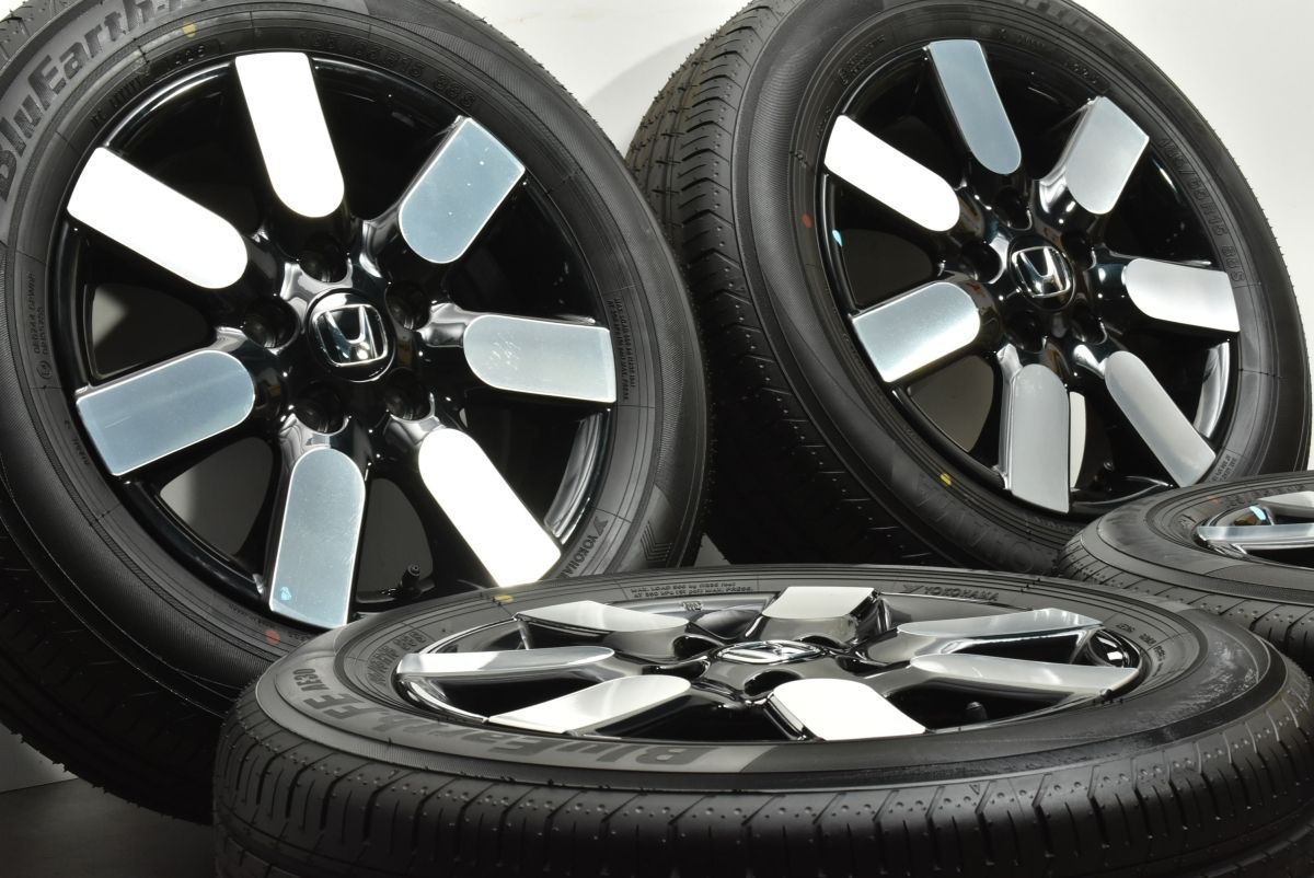 製 新車外し品 ホンダ GT フリード AIR EX 純正 15in 6J 50 PCD114.3 ヨコハマ ブルーアースFE AE30 185 65R15 バリ溝