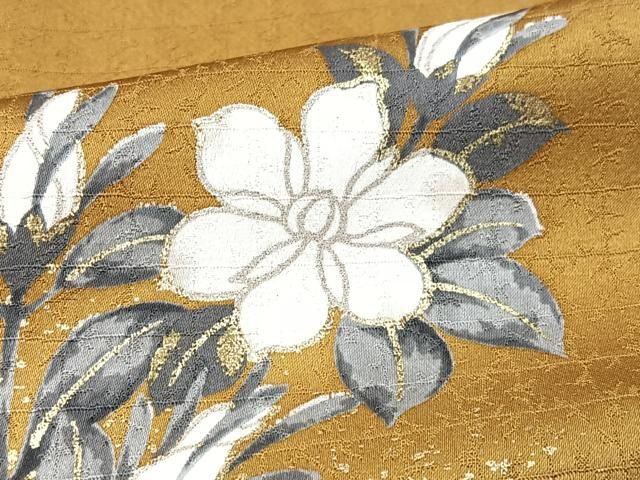 平和屋着物□訪問着 流水花文 暈し染め 金彩 正絹 逸品 CAAX9750xe