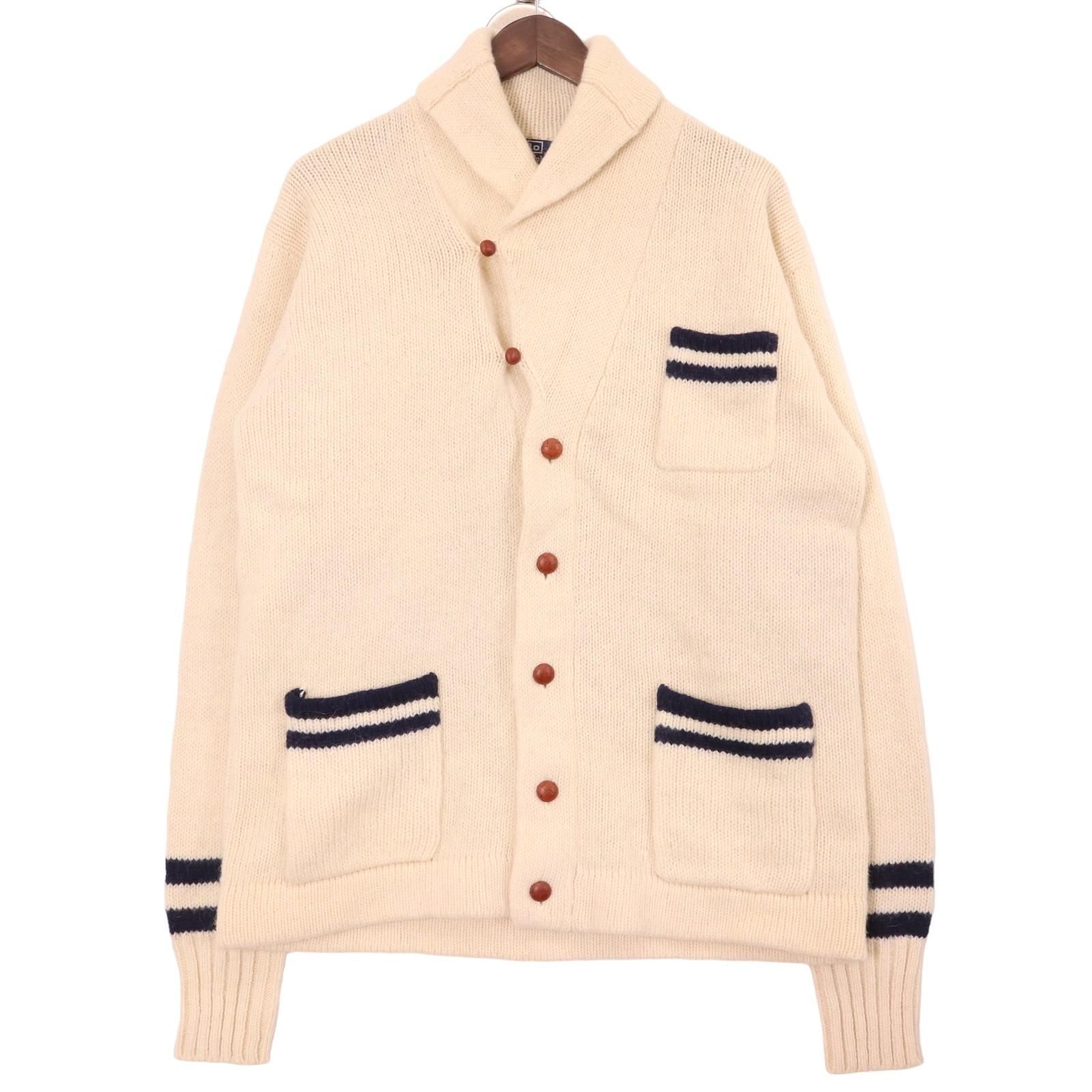 90年代 Polo by Ralph Lauren ポロ ラルフローレン ショールカラー