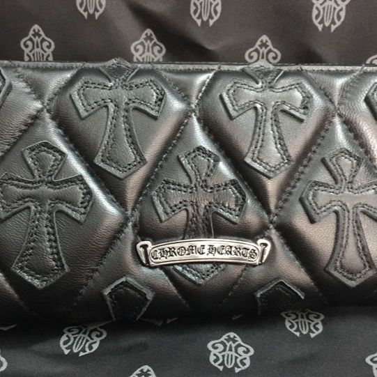 Chrome Hearts クロムハーツ メンズ 小銭入れ 革 財布 シープスキン