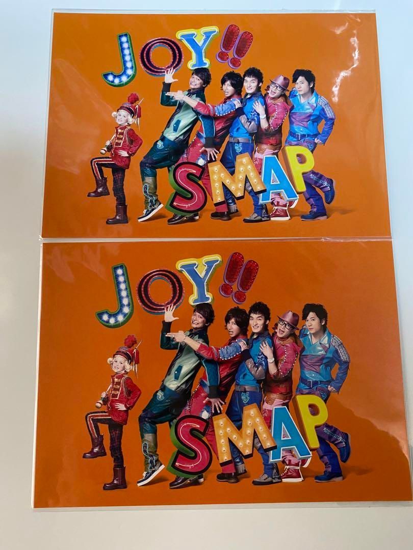 大人気商品!! 2枚セット!! SMAP JOY!! ポストカード