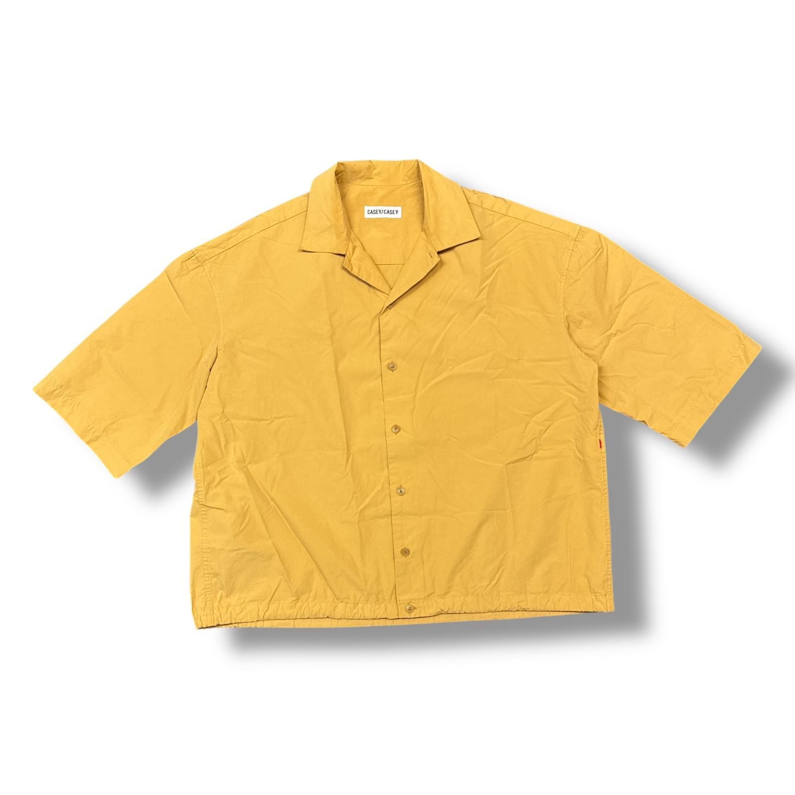 参考上代70400円 CASEY CASEY MILI VOLUME SHIRT ミリボリュームシャツ 