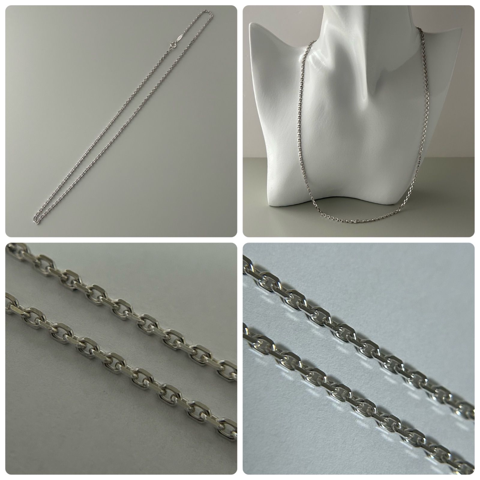 エルメス チェーン ネックレス ヴィンテージ Silver 925 HERMES