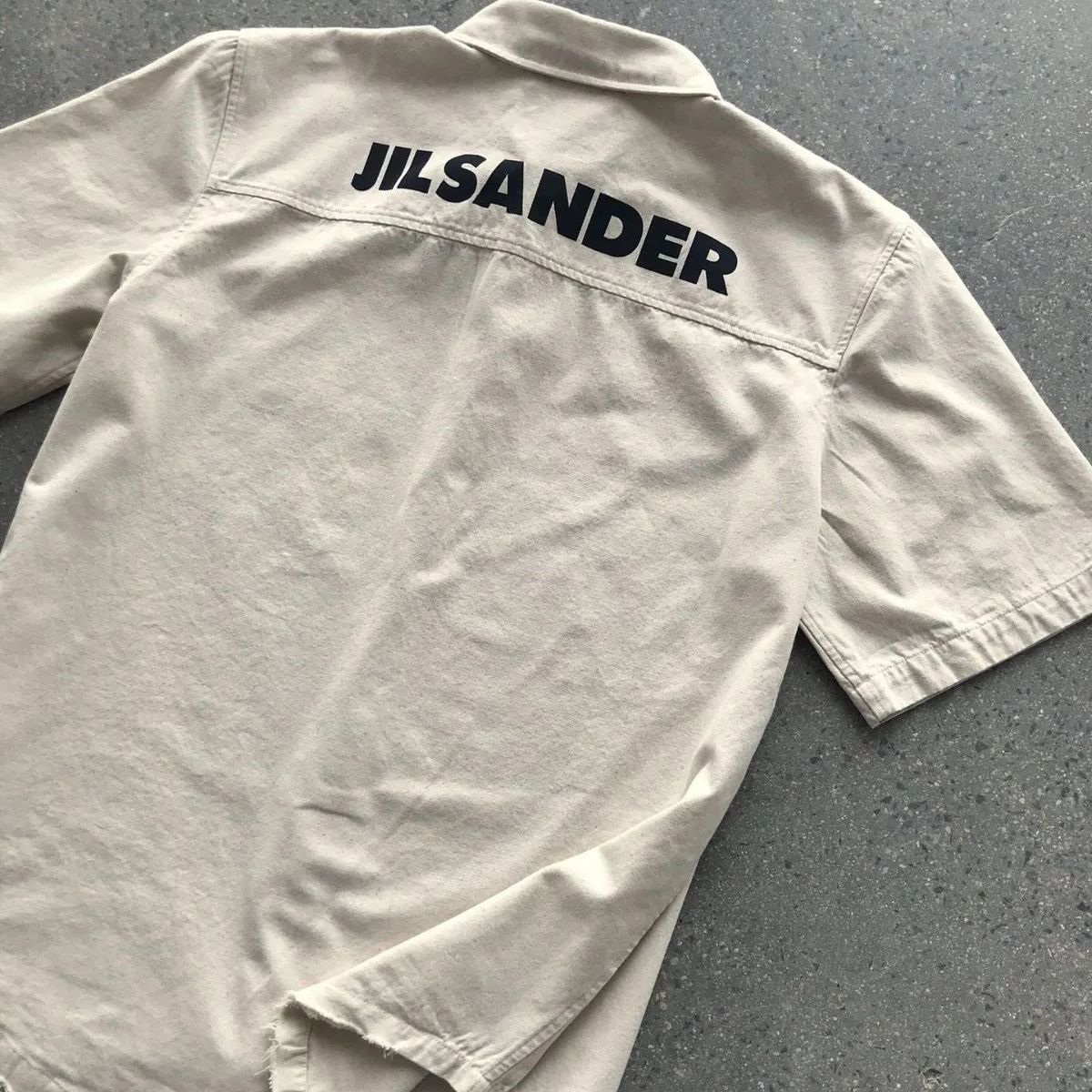 新品未使用品 ジルサンダー JIL SANDER シャツ 大きなシルエット 男女  