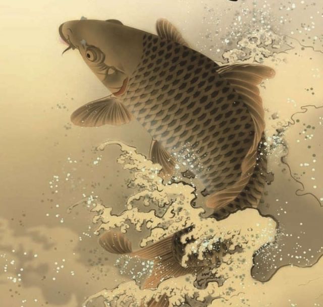 種類4：大（名前入り）/生年月日なし/家紋入り/黄金飾り房付き 名前