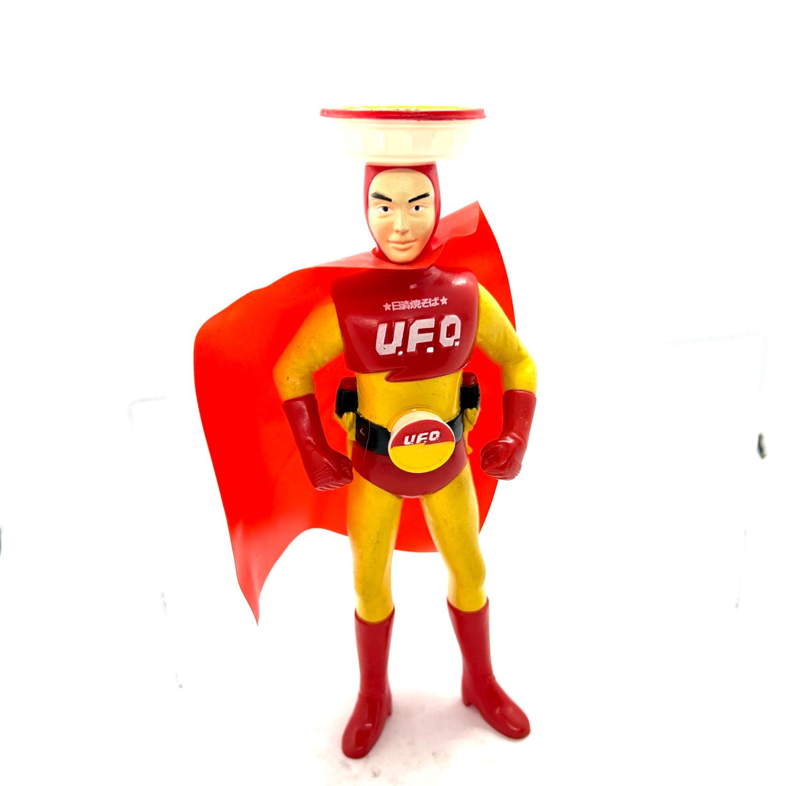UFO仮面ヤキソバン　フィギュア Sofubi] UFO Kamen Yakisoban & Kettler (Michael Tomioka
