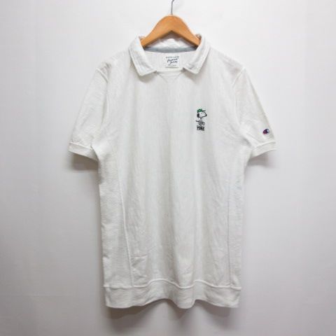 ビームス×チャンピオンスヌーピー半袖ゴルフシャツ BEAMS GOLF（ビームス ゴルフ）〈WOMEN〉PEANUTS スヌーピー
