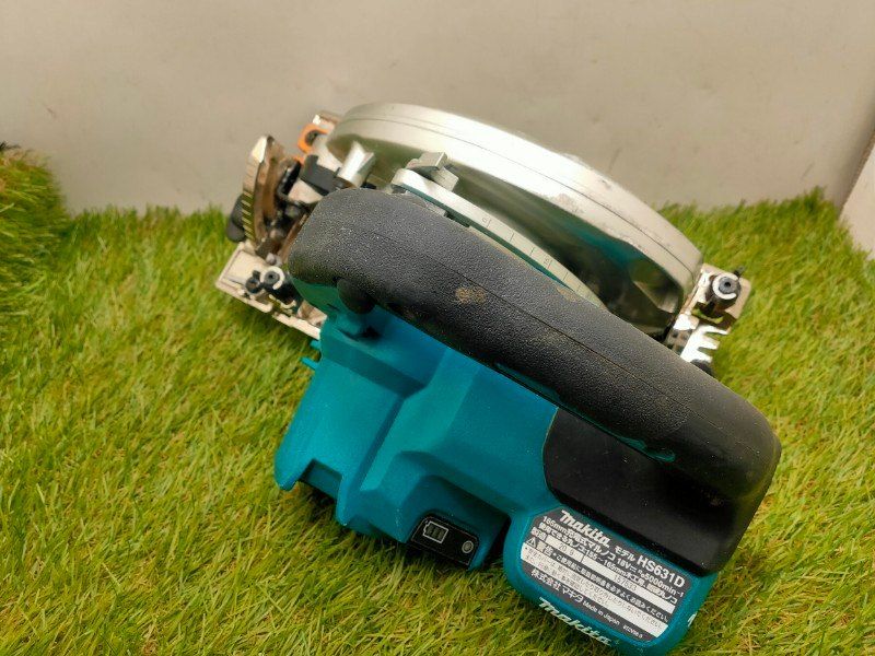 マキタ 165mm充電式マルノコ 本体のみ バッテリー 充電器別売 青 HS631DZ 動作 済み