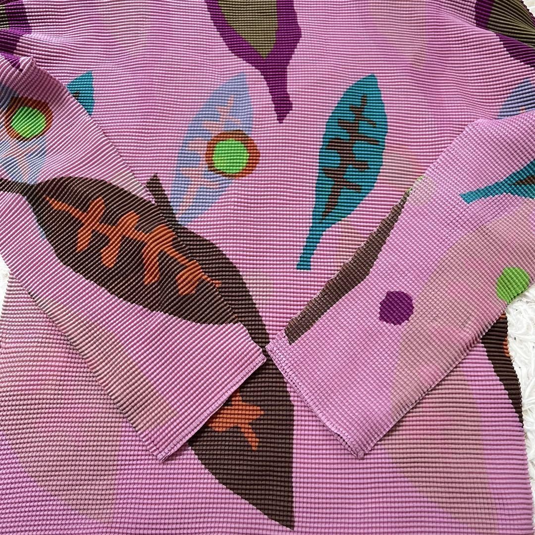 パープル系 葉っぱ