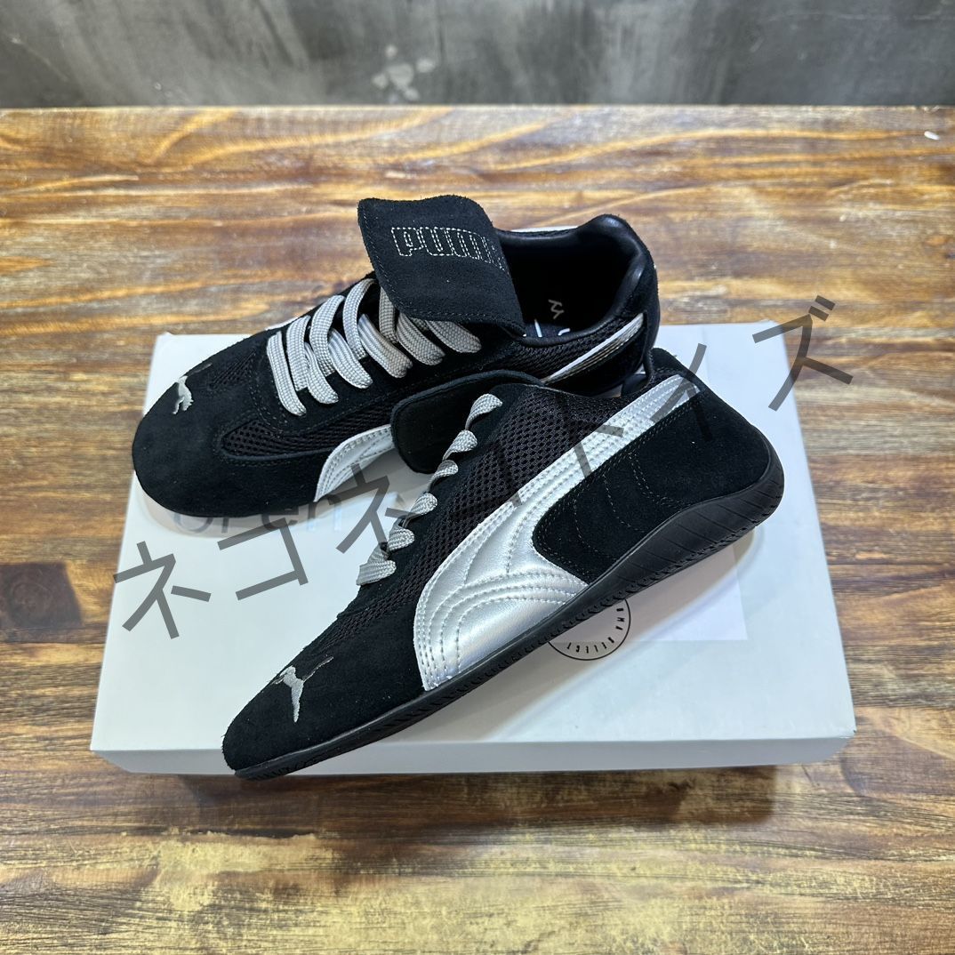 人気 Puma  Speedcat The Open YY  レディース/メンズ  スニーカー   箱付 黒 BLACK