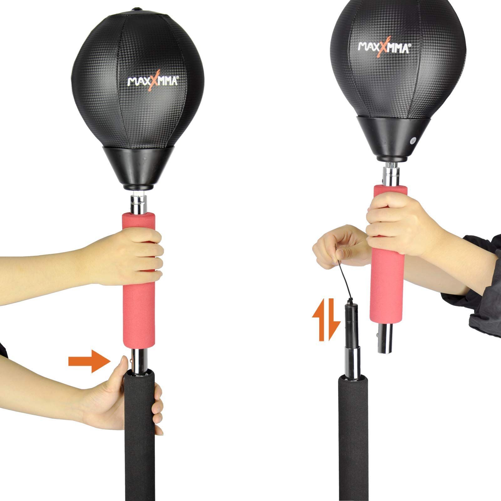 在庫セール 調整 フリースタンディングパンチングバッグ 高さ ボクシング 速度 MMA コブラリフレックスバッグ トレーニング パンチングボール2.0 ホームジムトレーニング器具 MaxxMMA