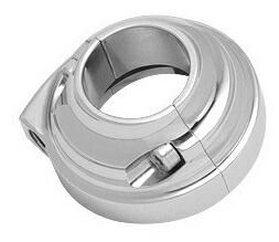 ビレット スロットルハウジング シングルケーブル 23.5mm Atrantis Mini用 |ポリッシュ