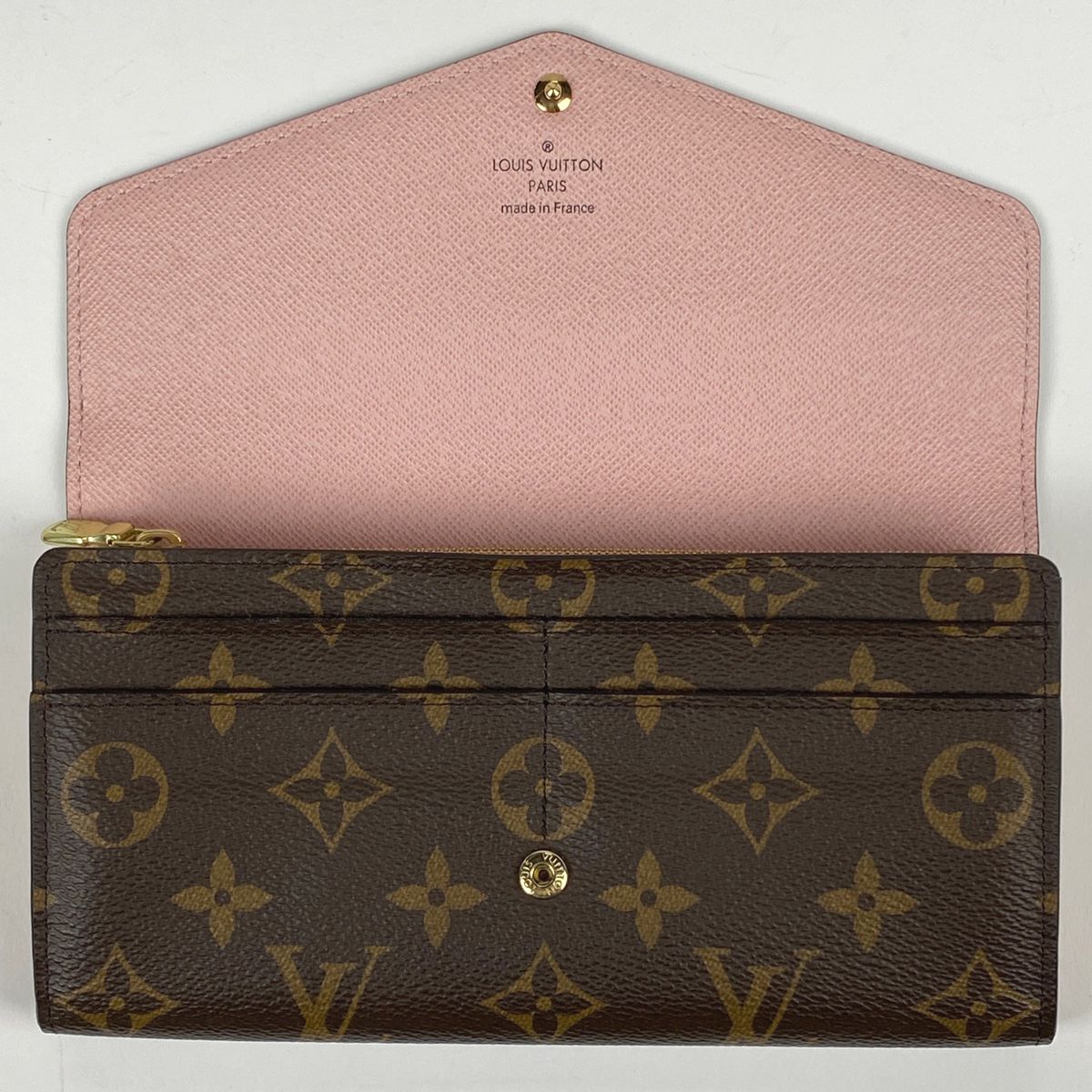 【中古】LOUIS VUITTON | ルイ・ヴィトン ポルトフォイユ サラ モノグラム 二つ折り長財布 M62235 ローズバレリーヌ ブラウン×ピンク【尾張小牧店】 楽天市場】【財布】LOUIS VUITTON ルイ ヴィトン モノグラム