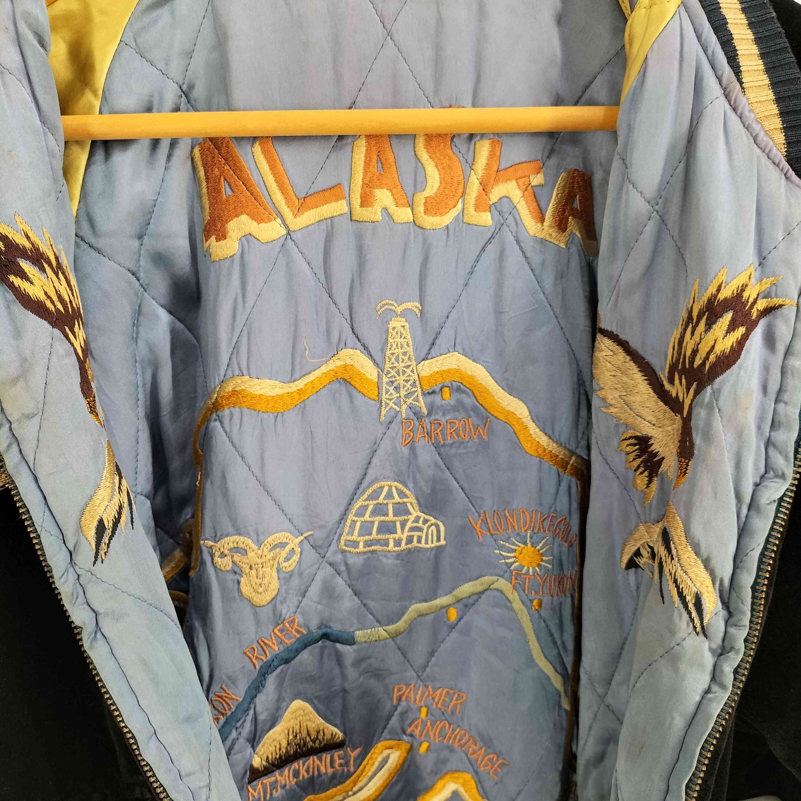 ジェラード JELADO ALASKA スーベニアジャケット スカジャン 別珍