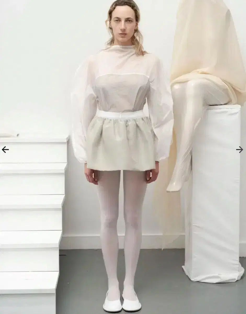 AMOMENTO アモーメント オーガンザ ベルトスカート GULLKHAN_COM