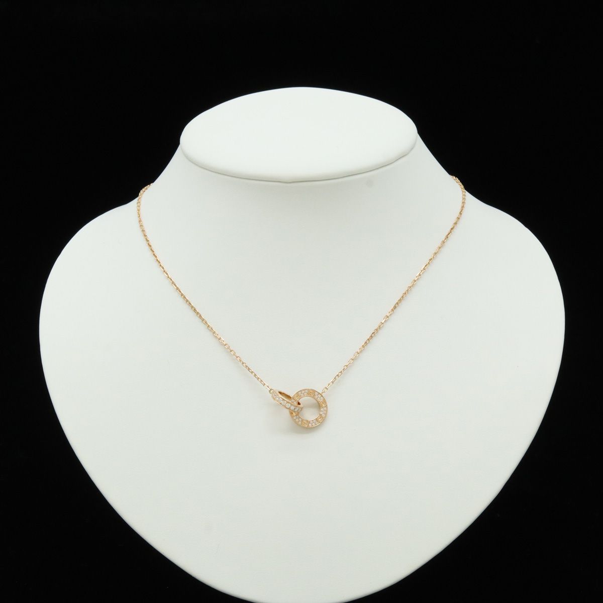 楽天市場】カルティエ ペンダントネックレス K18WG ダイヤ17P(0.09ct) Cハートネックレス B7008300 : たかみ質店楽天市場店