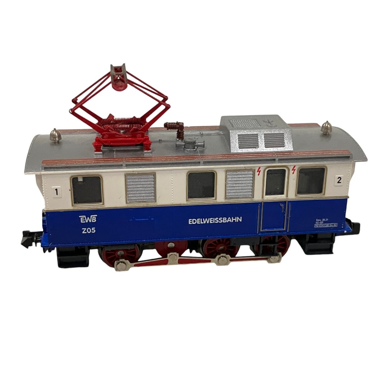 FLEISCHMANN Nゲージ 7305 EWB EdelweissBahn Z05 電気機関車 鉄道模型 フライッシュマン 中古 B9349365  - メルカリ