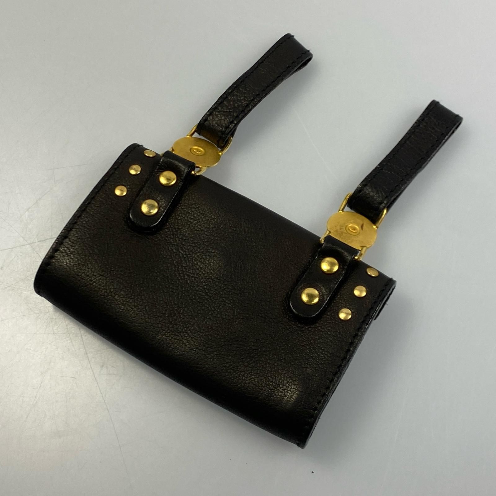 姫路東店】 中古 VERSACE | ヴェルサーチ ポーチ メデューサスタッズ  