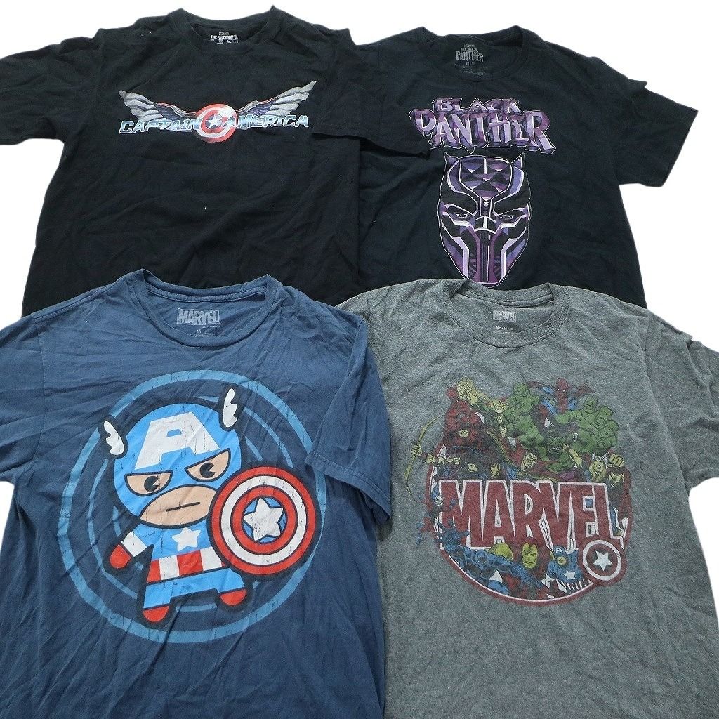 マーベル　DC まとめうり 古着卸 まとめ売り マーベル DCコミック 半袖Tシャツ 16枚セット