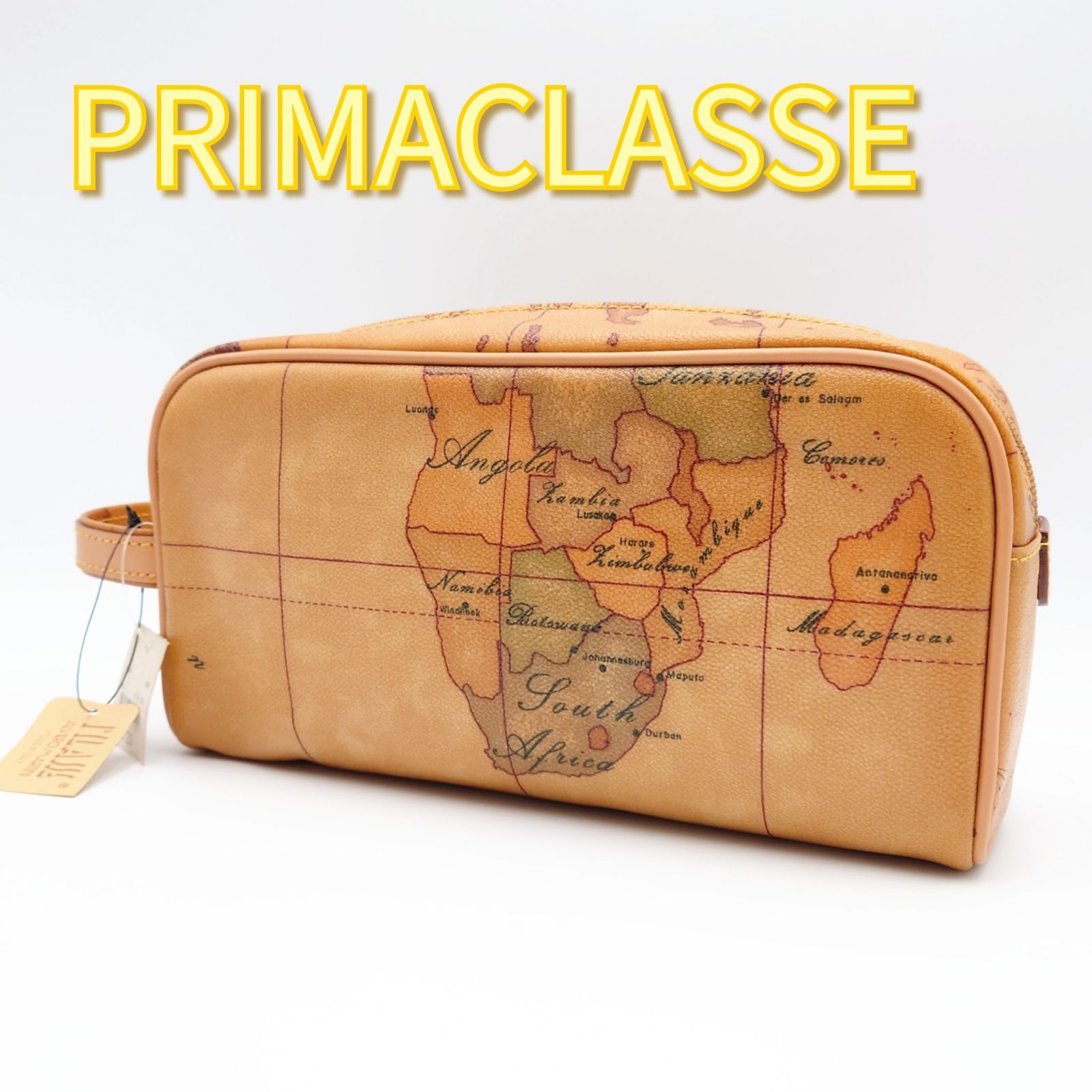【極美品】PRIMACLASSE プリマクラッセ 未使用 タグ付き セカンドバッグ ハンドバッグ