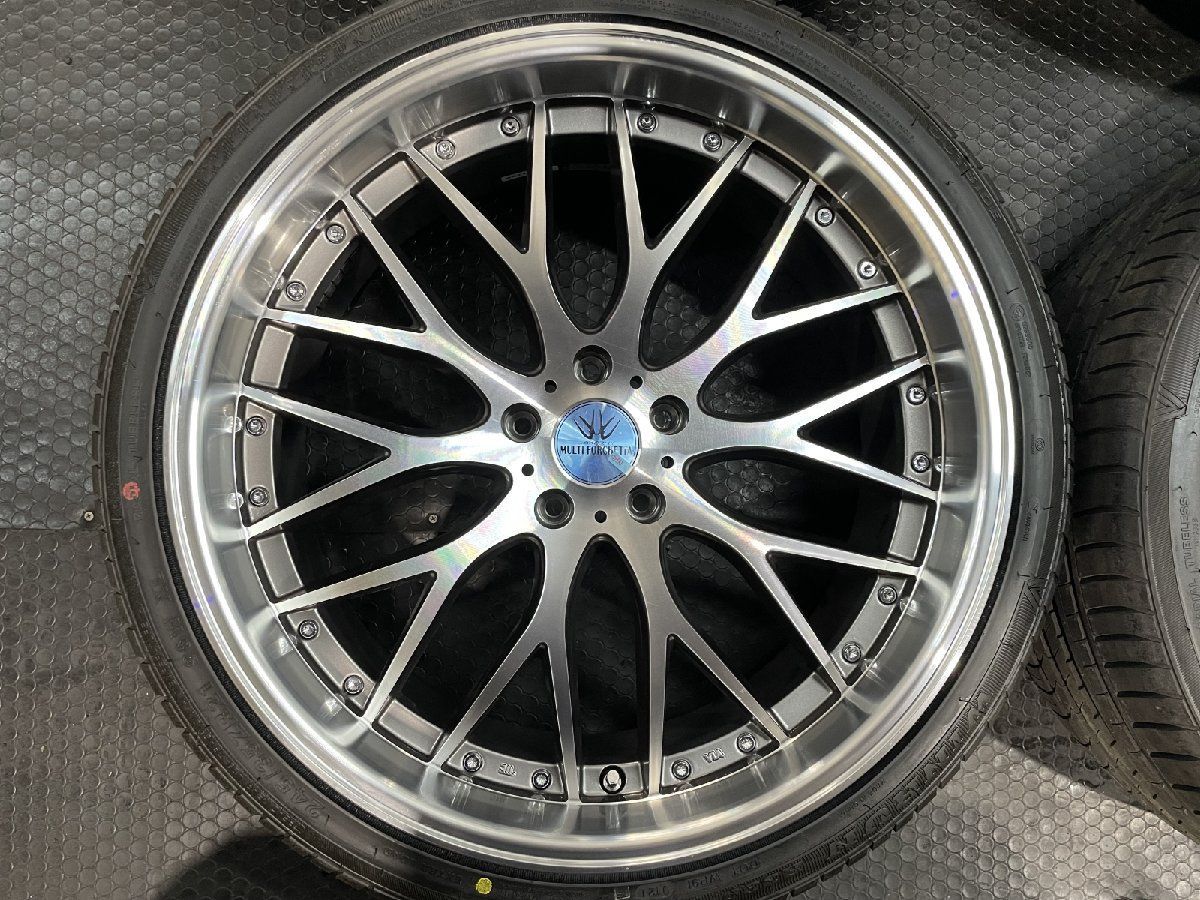 WINRUN 245 35ZR21 夏タイヤ BADX ロクサーニ マルチフォルケッタ 21インチ 9J5HPCD114.3 38 深リム アルファード等 MTA122MY