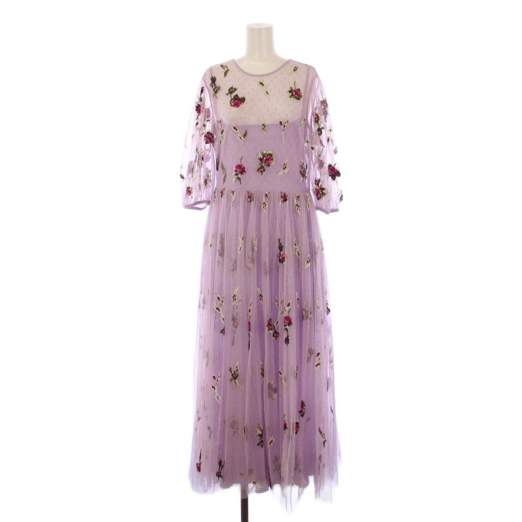 レッド ヴァレンティノ RED VALENTINO ワンピース ロング 五分袖 