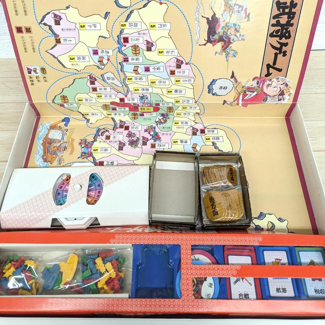 タカトクトイス 天下分けめの大合戦 戦国武将ゲーム 昭和レトロ ボードゲーム タカトクトイス 天下分けめの大合戦 戦国武将ゲーム 昭和レトロ