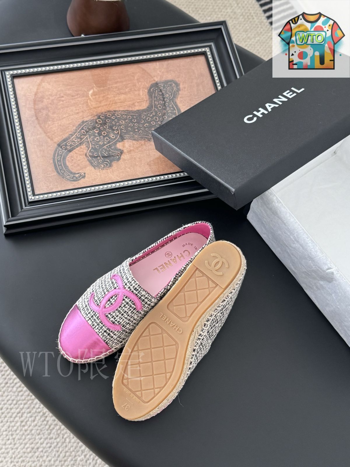 【洗練されたデザイン☆】CHANEL エスパドリーユ Chanel のエスパドリーユ05 - メルカリ