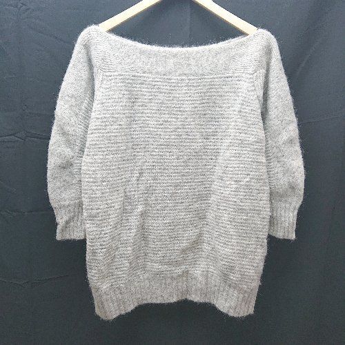 other - メゾンオルガ Maison Olga モヘアニット セーター 長袖 1 グレー Maison Olga ニットother - メゾンオルガ Maison Olga モヘアニット