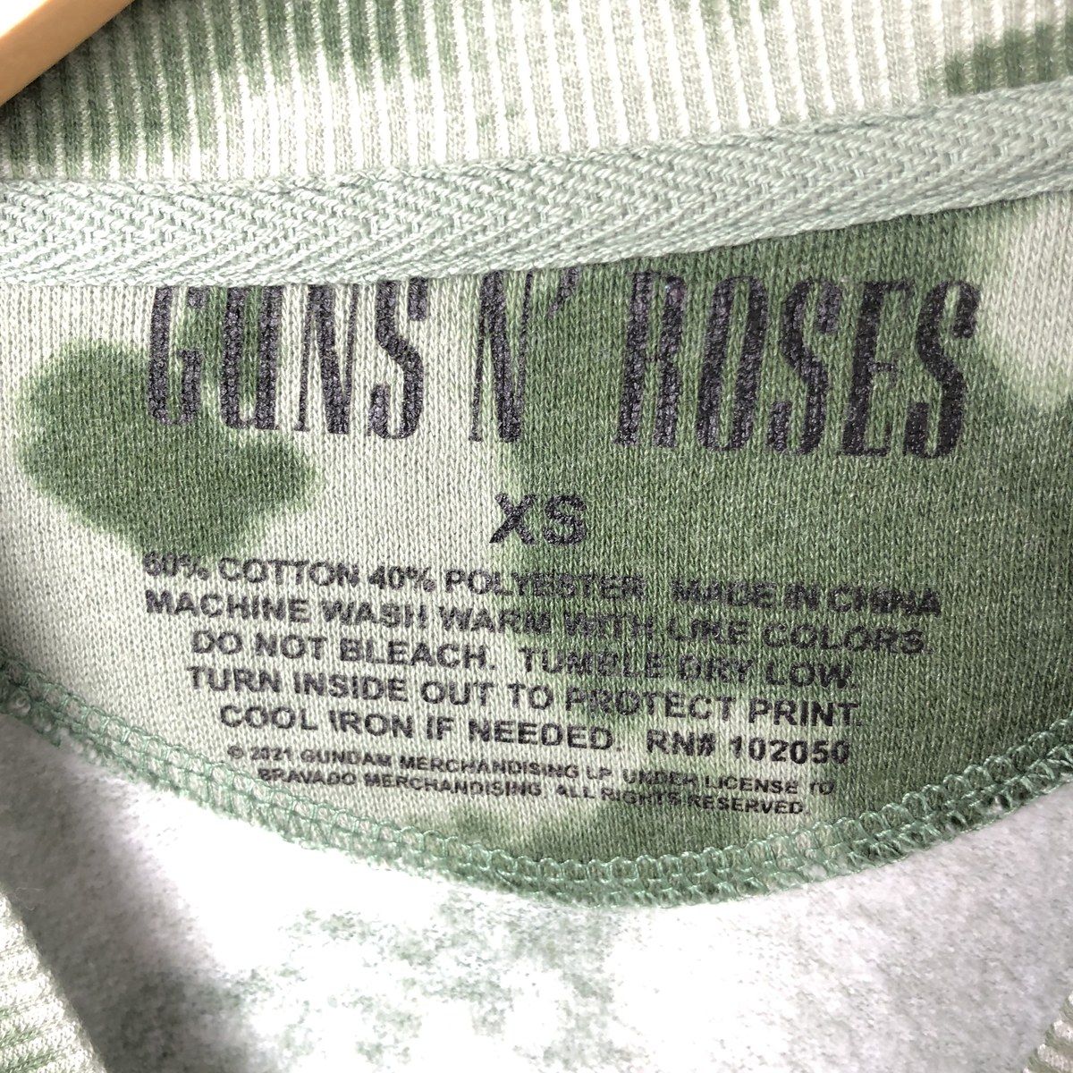 古着 GUNS N ROSES ガンズアンドローゼズ タイダイ柄 バンド