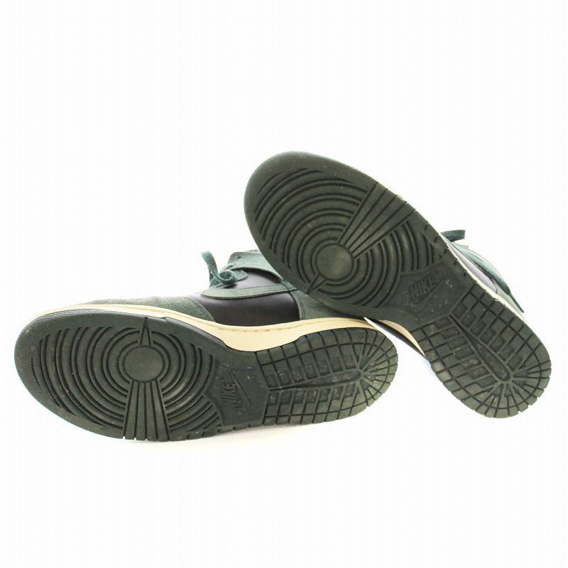 ナイキ NIKE DUNK HIGH RETRO PRM BLACK AND DEEP GREEN DQ7679