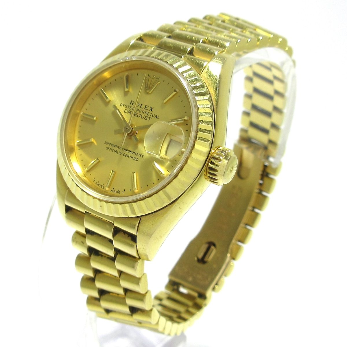 ROLEX(ロレックス) 腕時計 デイトジャスト 69178 レディース K18YG/金 