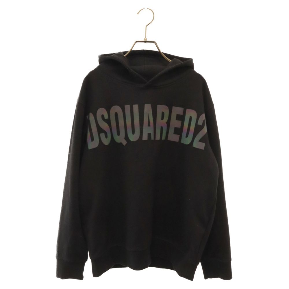 ディースクエアード  ロゴ スウェットパーカー Dsquared2 - LADIES D2 RAINBOW HOODIE カラフル ロゴプリント