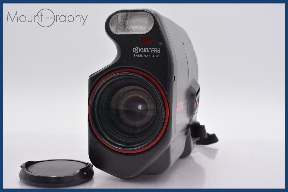 美品 京セラ SAMURAI X3.0 25-75mm 3.5-4.3　B530 Kyocera SAMURAI X3.0 グリーン / AF ZOOM 25-75mm F3.5-4.3 – Natural