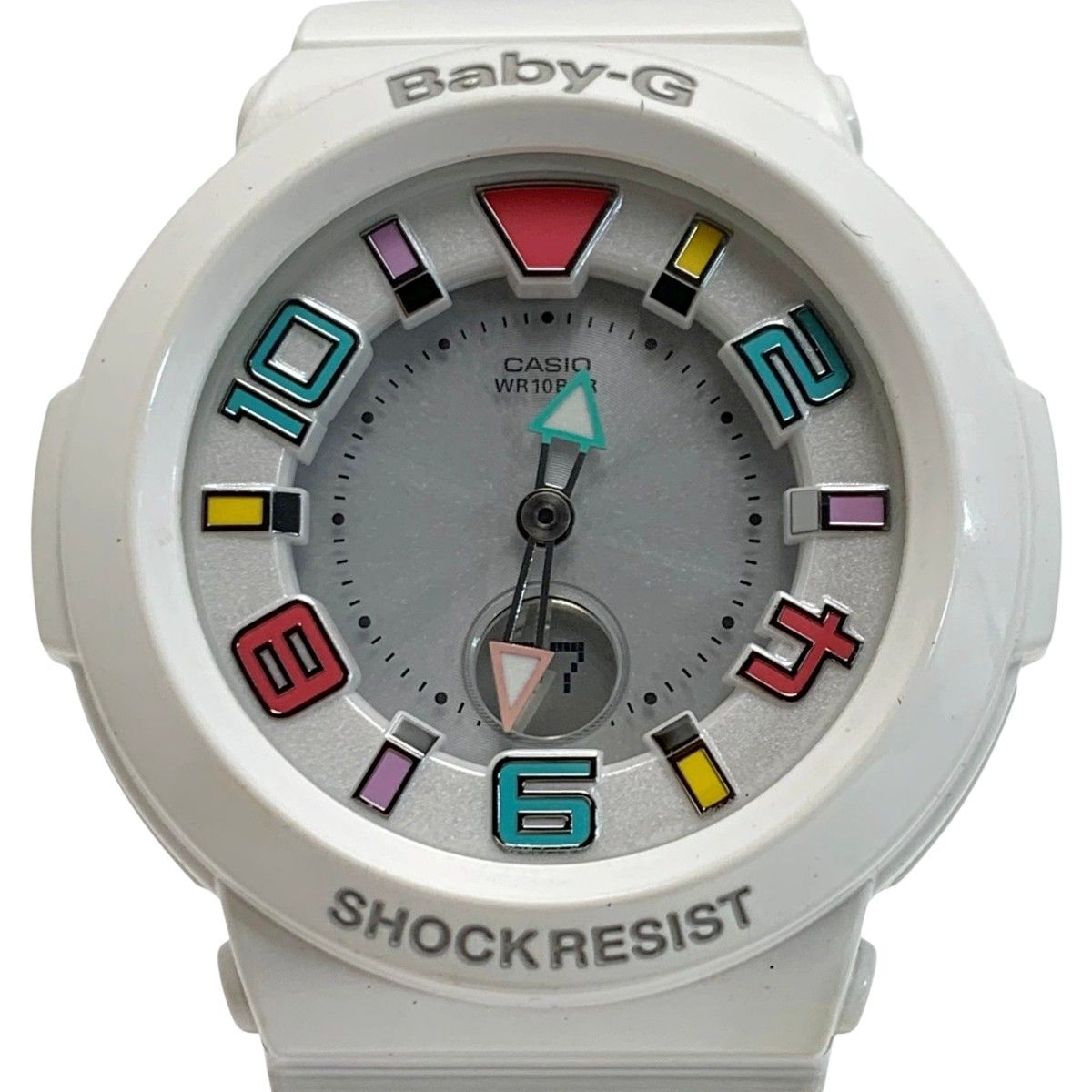 CASIO カシオ Baby-G BGA-1601-7BJF ホワイト ラバー 電波ソーラー 腕時計
