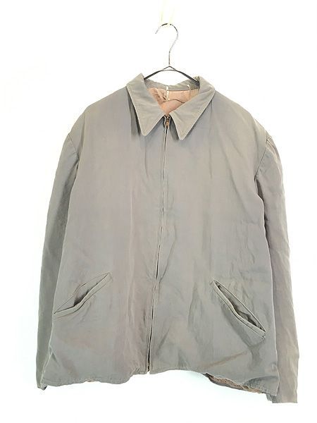 古着 50s アクションプリーツ ウール ギャバジン ヴィンテージ