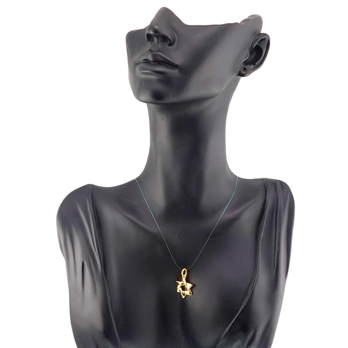 ティファニー TIFFANY&Co. スターオブダビデ ペンダント トップ K18 YG  